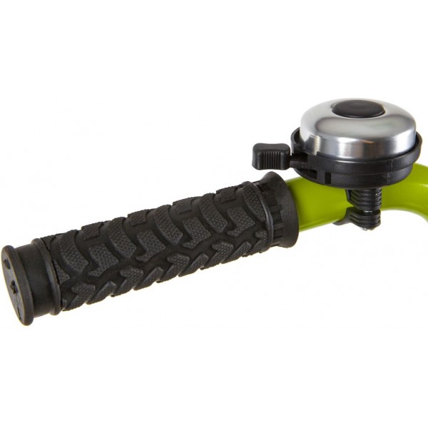 Велосипед NOVATRACK 20" TWIST зелёный, тормоз нож, крылья корот, защита А-тип (201TWIST.GN20)