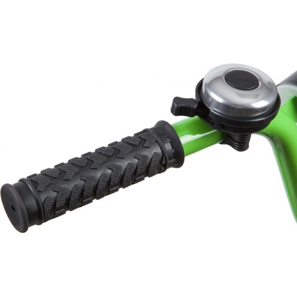 Велосипед NOVATRACK 20" STRIKE черный-зелёный, тормоз нож, крылья корот, защита А-тип (203STRIKE.BKG20)