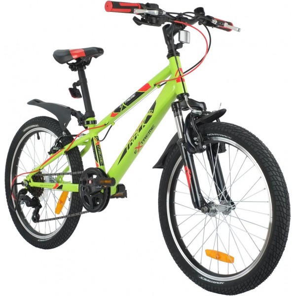 Велосипед NOVATRACK 20" EXTREME 6.V зеленый, сталь, 6 скор., Shimano TY21/Microshift TS38, V- brake тор (20SH6V.EXTREME.GN21) Велосипед NOVATRACK 20" EXTREME 6.V зеленый, сталь, 6 скор., Shimano TY21/Microshift TS38, V- brake тор (20SH6V.EXTREME.GN21)