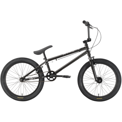 Велосипед Stark Madness BMX 1 2021 Черный/Серебристый
