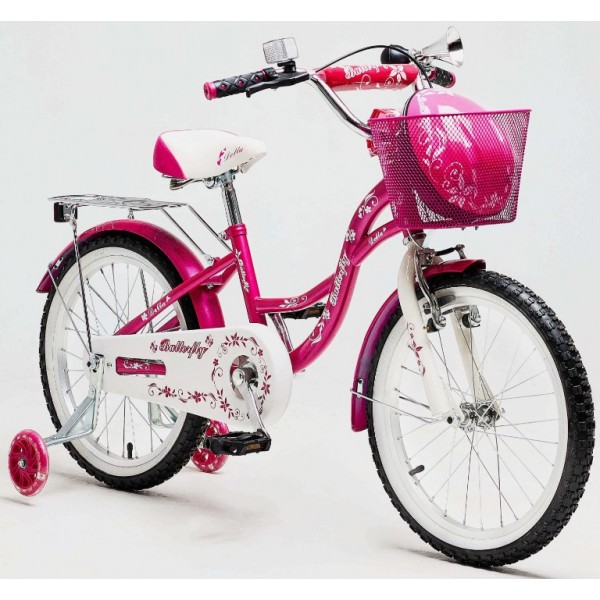 Детские велосипеды Delta Butterfly 1807 (18, розовый)