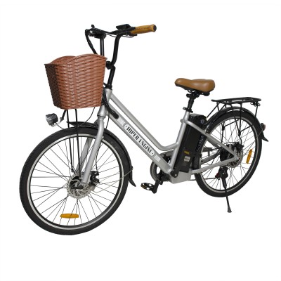 Электровелосипед HIPER Engine B67 (2021) белый/серебристый