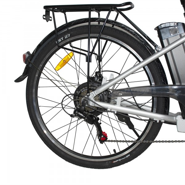 Электровелосипед HIPER Engine B67 (2021) белый/серебристый