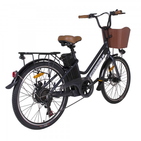 Электровелосипед HIPER Engine B67 (2021) коричневый/металлик