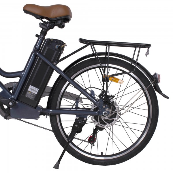 Электровелосипед HIPER Engine B67 (2021) коричневый/металлик