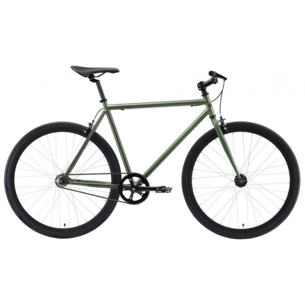 Велосипед Black One Urban 700 (зелёный/чёрный)