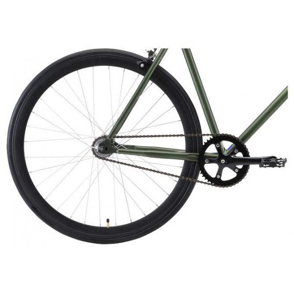 Велосипед Black One Urban 700 (зелёный/чёрный)