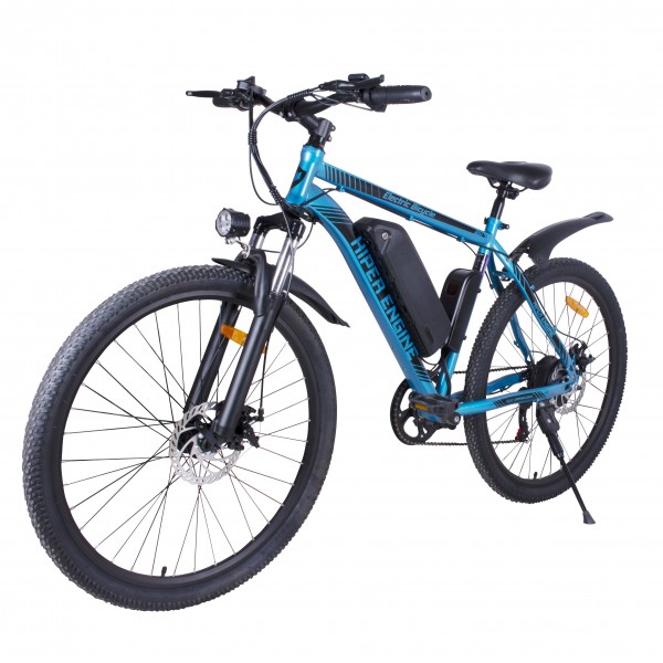 Электровелосипед Hiper Engine B51 (2021) Blue Silver