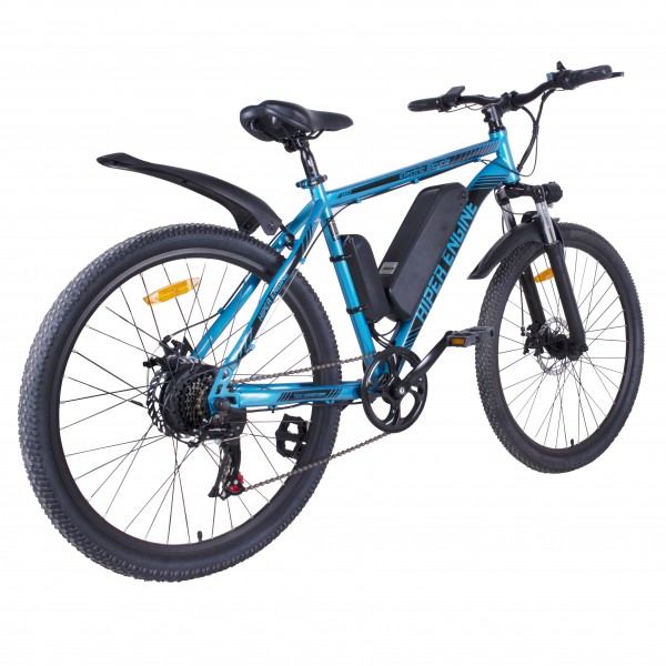 Электровелосипед Hiper Engine B51 (2021) Blue Silver