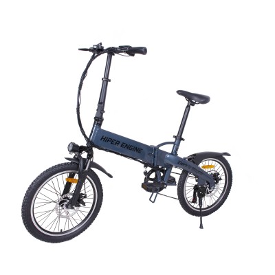 Электровелосипед Hiper Engine BF204 (2021) Blue Metallic