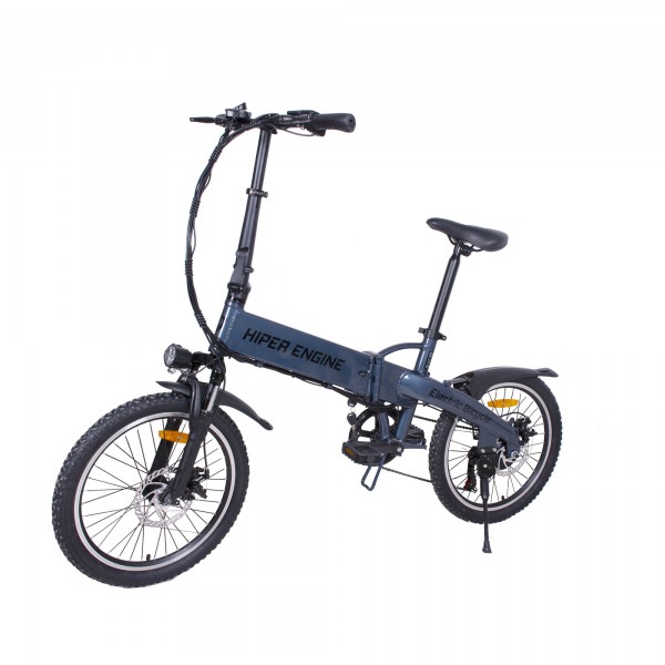 Электровелосипед Hiper Engine BF204 (2021) Blue Metallic