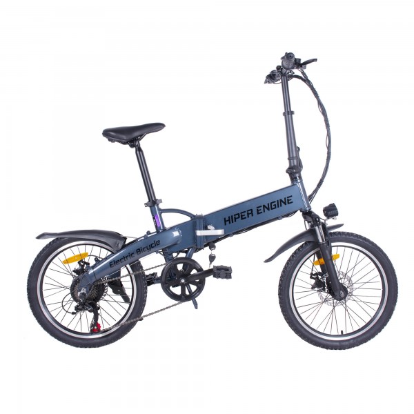 Электровелосипед Hiper Engine BF204 (2021) Blue Metallic