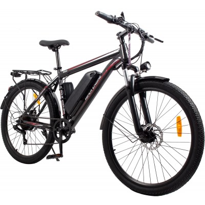 Электровелосипед Hiper Engine MTB S1 (графитовый)