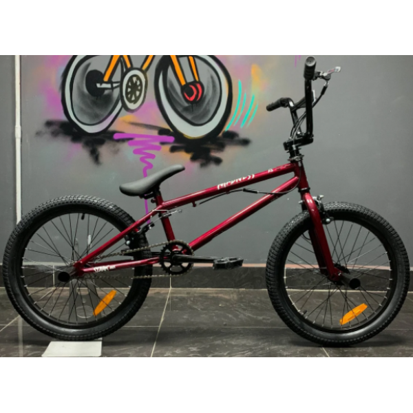Велосипед Stark Madness BMX 2 (красный/белый, 2021)