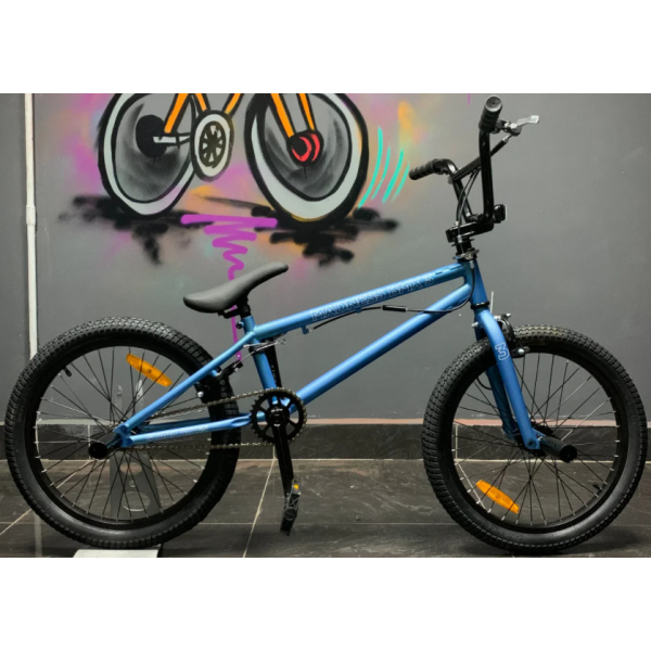 Велосипед Stark Madness BMX 3 (синий/белый, 2021)