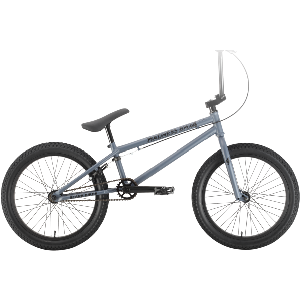 Велосипед Stark Madness BMX 4 2021 серый/черный