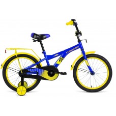 Детский велосипед Forward CROCKY 18 (10.5" рост) синий/желтый 2021 год (1BKW1K1D1017)
