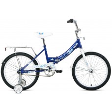Складной велосипед складной  Altair ALTAIR CITY KIDS 20 COMPACT (13" рост) синий 2022 год (IBK22AL20032)