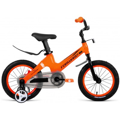 Детский велосипед Forward COSMO 12 ( рост) оранжевый/ 2022 год (IBK22FW12152)