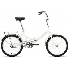 Складной велосипед складной  Forward ARSENAL 20 1.0 (14" рост) белый/оранжевый 2022 год (RBK22FW20529)