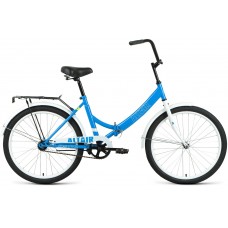 Складной велосипед складной  Altair ALTAIR CITY 24 (16" рост) голубой/белый 2021 год (RBKT1YF41004)