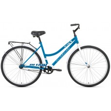 Городской велосипед Altair ALTAIR CITY 28 low (19" рост) голубой/белый 2021 год (RBKT1YN81010)