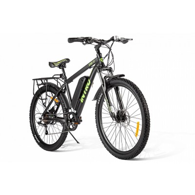 Электровелосипед INTRO Sport XT (черно/зеленый)
