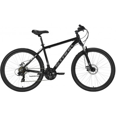 Велосипед Stark22 Indy 26.1 D Shimano черный/серый 18