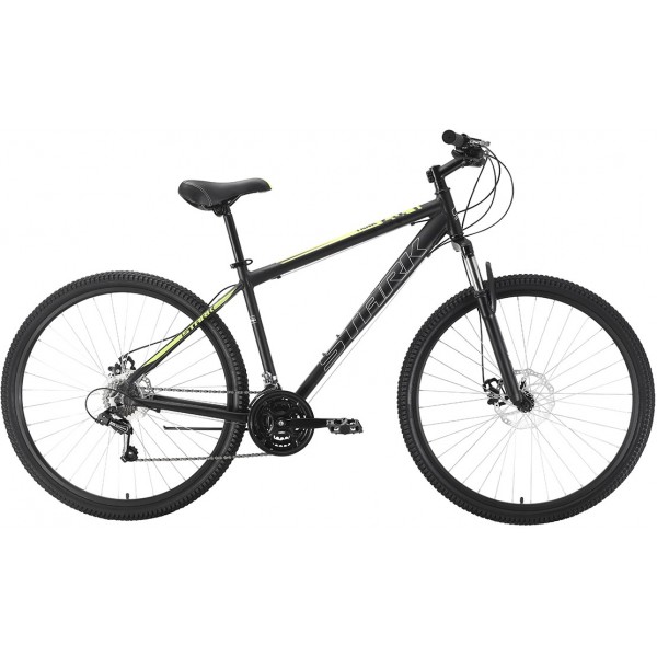 Кросс-кантри фитнес STARK Tank 29.1 D (18" рост) черный/зеленый 2022 год