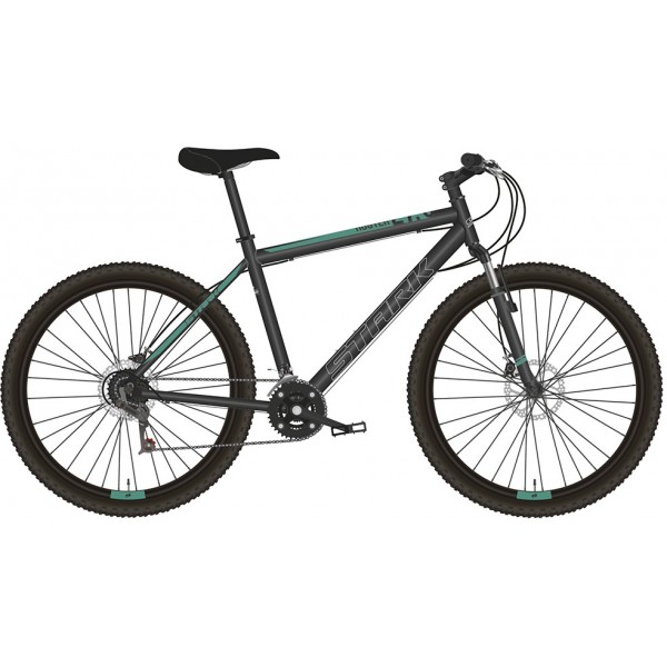 Кросс-кантри фитнес STARK Outpost 26.1 D (16" рост) черный/зеленый 2022 год