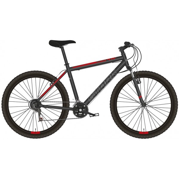 Кросс-кантри фитнес STARK Outpost 26.1 V (18" рост) черный/красный 2022 год