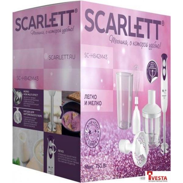 Погружной блендер Scarlett SC-HB42M43