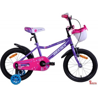 Детские велосипеды Aist Wiki 16 (фиолетовый/розовый, 2019)