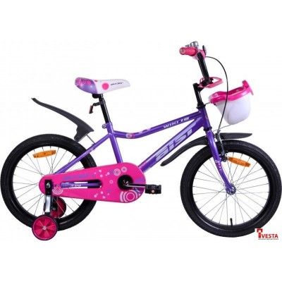 Детские велосипеды Aist Wiki 20 (фиолетовый/розовый, 2019)