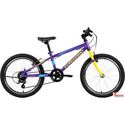 Детские велосипеды Forward Rise 20 2.0 (фиолетовый, 2019)