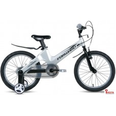 Детские велосипеды Forward Cosmo 18 2.0 2021 (серебристый)