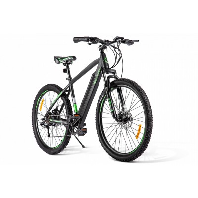 Электровелосипед Eltreco XT 600 Pro 2024 (черный/зеленый)