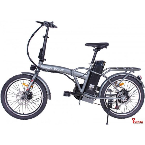 Электровелосипед Hiper Engine BF200 2021 (серебристый)