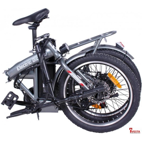 Электровелосипед Hiper Engine BF200 2021 (серебристый)