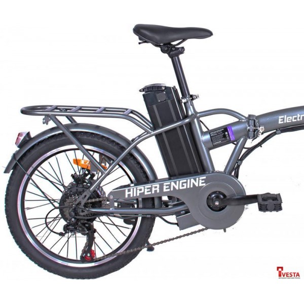 Электровелосипед Hiper Engine BF200 2021 (серебристый)