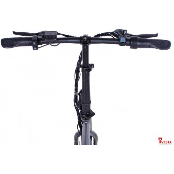 Электровелосипед Hiper Engine BF200 2021 (серебристый)