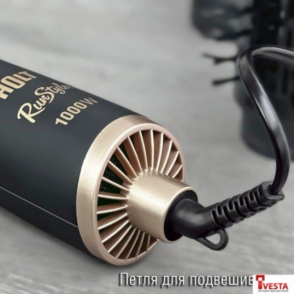 Фен-щетка Holt HT-HDB-001 (черный)