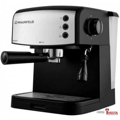 Рожковая кофеварка MAUNFELD MF-734BK