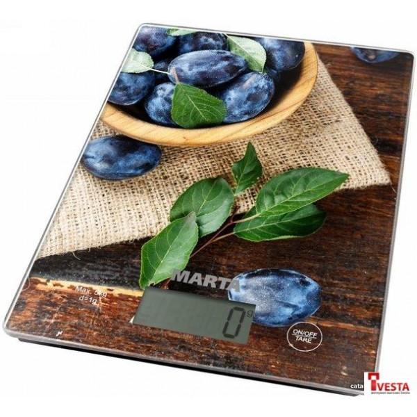 Кухонные весы Marta MT-1634 (спелая слива)