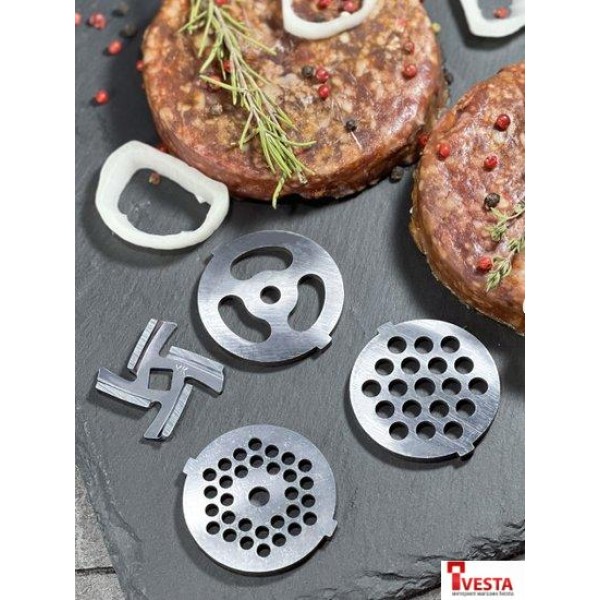 Мясорубка Holt HT-MG-007 (серебристый)