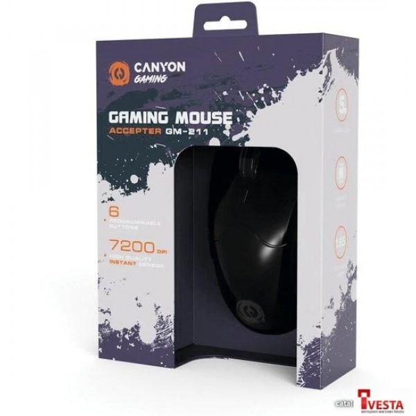 Игровая мышь Canyon Accepter GM-211