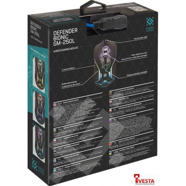 Игровая мышь Defender Bionic GM-250L