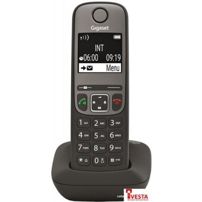 Радиотелефон Gigaset AS690 (серый)