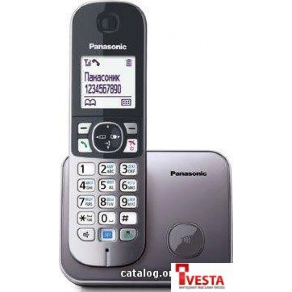 Радиотелефон Panasonic KX-TG6811RUB