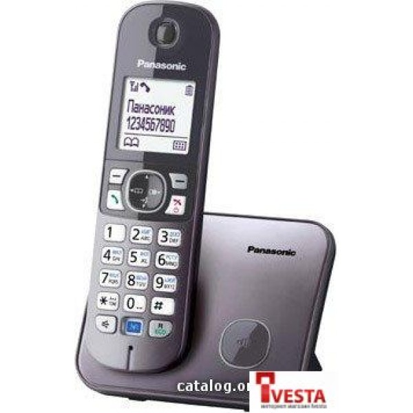 Радиотелефон Panasonic KX-TG6811RUB